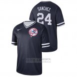 Camiseta Beisbol Hombre New York Yankees Gary Sanchez Cooperstown Collection Legend Azul