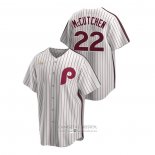 Camiseta Beisbol Hombre Philadelphia Phillies Andrew Mccutchen Cooperstown Collection Primera Blanco