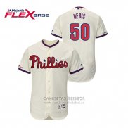Camiseta Beisbol Hombre Philadelphia Phillies Hector Neris Flex Base Crema