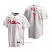 Camiseta Beisbol Hombre Philadelphia Phillies Mick Abel Replica 2020 Blanco