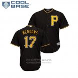 Camiseta Beisbol Hombre Pittsburgh Pirates Austin Meadows Cool Base Negro