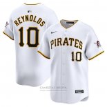 Camiseta Beisbol Hombre Pittsburgh Pirates Bryan Reynolds Primera Limited Blanco