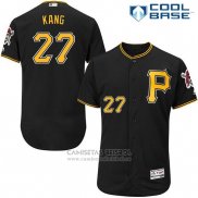 Camiseta Beisbol Hombre Pittsburgh Pirates Jung Ho Kang Negro Cool Base