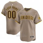 Camiseta Beisbol Hombre San Diego Padres Alterno Limited Personalizada Marron Camiseta Beisbol Hombre San Diego Padres Alterno Limited Personalizada Marron
