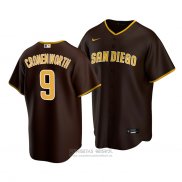 Camiseta Beisbol Hombre San Diego Padres Jake Cronenworth Replica Road Marron