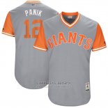 Camiseta Beisbol Hombre San Francisco Giants 2017 Little League World Series Joe Panik Gris