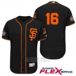 Camiseta Beisbol Hombre San Francisco Giants Angel Pagan Negro Alterno Flex Base