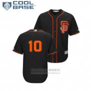 Camiseta Beisbol Hombre San Francisco Giants Evan Longoria Cool Base Alterno Replica Negro