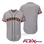 Camiseta Beisbol Hombre San Francisco Giants Gris Hispanic Heritage Flex Base
