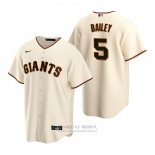Camiseta Beisbol Hombre San Francisco Giants Patrick Bailey Replica 2020 Crema