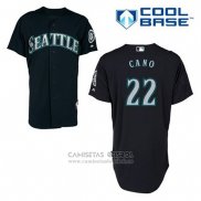 Camiseta Beisbol Hombre Seattle Mariners Robinson Cano 22 Azul Alterno Cool Base