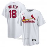 Camiseta Beisbol Hombre St. Louis Cardinals Dexter Fowler Flex Base Entrenamiento de Primavera 2019 Rojo