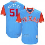 Camiseta Beisbol Hombre Texas Rangers 2017 Little League World Series Matt Bush Azul