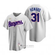 Camiseta Beisbol Hombre Texas Rangers Spencer Howard Cooperstown Collection Primera Blanco