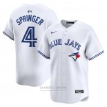 Camiseta Beisbol Hombre Toronto Blue Jays George Springer Home Limited Blanco