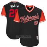 Camiseta Beisbol Hombre Washington Nationals 2017 Little League World Series Daniel Murphy Azul