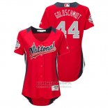 Camiseta Beisbol Mujer All Star Paul Goldschmidt 2018 Home Run Derby National League Rojo