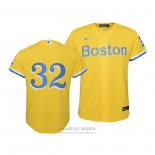 Camiseta Beisbol Nino Boston Red Sox Matt Barnes 2021 City Connect Replica Oro