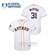 Camiseta Beisbol Nino Houston Astros Collin Mchugh 2019 World Series Bound Cool Base Blanco