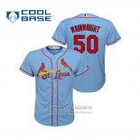 Camiseta Beisbol Nino St. Louis Cardinals Adam Wainwright Cool Base Alterno Horizon 2019 Azul