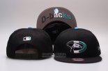 Gorra Arizona Diamondbacks Snapbacks Negro