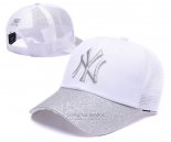 Gorra New York Yankees Blanco Silver1