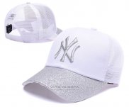 Gorra New York Yankees Blanco Silver1