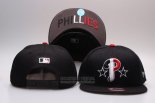Gorra Philadelphia Phillies Snapbacks Negro