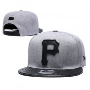 Gorra Pittsburgh Pirates 9FIFTY Snapback Negro Gris