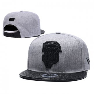 Gorra San Francisco Giants 9FIFTY Snapback Negro Gris