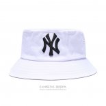 Sombrero Pescador New York Yankees Blanco
