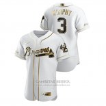 Camiseta Beisbol Hombre Atlanta Braves Dale Murphy Golden Edition Autentico Blanco