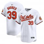 Camiseta Beisbol Hombre Baltimore Orioles Corbin Burnes Primera Limited Blanco