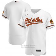 Camiseta Beisbol Hombre Baltimore Orioles Primera Autentico Blanco