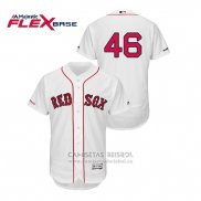 Camiseta Beisbol Hombre Boston Red Sox Craig Kimbrel Flex Base Blanco