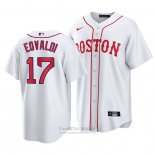 Camiseta Beisbol Hombre Boston Red Sox Nathan Eovaldi Replica 2021 Blanco