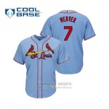 Camiseta Beisbol Hombre Cardinals Luke Weaver Cool Base Alterno Horizon Blue