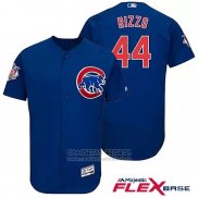 Camiseta Beisbol Hombre Chicago Cubs 44 Anthony Rizzo Autentico Collection Flex Base