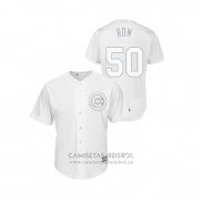 Camiseta Beisbol Hombre Chicago Cubs Rowan Wick 2019 Players Weekend Row Replica Blanco