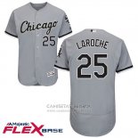 Camiseta Beisbol Hombre Chicago White Sox 25 Adam Laroche Gris Flex Base