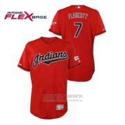 Camiseta Beisbol Hombre Cleveland Indians Ryan Flaherty 2019 All Star Flex Base Rojo