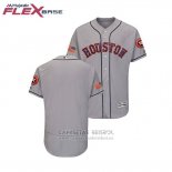 Camiseta Beisbol Hombre Houston Astros 2018 Stars & Stripes Flex Base Gris