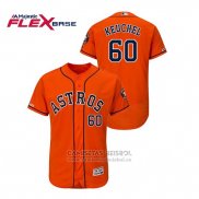 Camiseta Beisbol Hombre Houston Astros Dallas Keuchel Flex Base Naranja