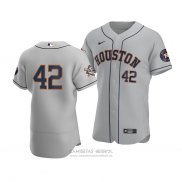 Camiseta Beisbol Hombre Houston Astros Jackie Robinson Day Autentico Gris