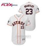 Camiseta Beisbol Hombre Houston Astros Michael Brantley 2019 All Star Flex Base Blanco