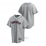 Camiseta Beisbol Hombre Houston Astros Replica Road Gris