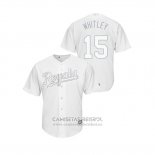 Camiseta Beisbol Hombre Kansas City Royals Whit Merrifield 2019 Players Weekend Whitley Replica Blanco