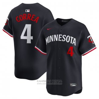 Camiseta Beisbol Hombre Minnesota Twins Carlos Correa Alterno Limited Azul