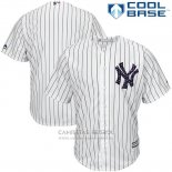 Camiseta Beisbol Hombre New York Yankees 2017 Estrellas y Rayas Blanco Azul Cool Base