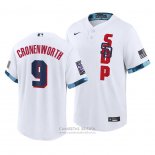 Camiseta Beisbol Hombre San Diego Padres Jake Cronenworth 2021 All Star Replica Blanco